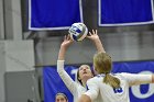 Volleyball vs Emerson  Wheaton College Women's Volleyball vs Emerson College. - Photo by Keith Nordstrom : Wheaton, Volleyball, VB2019